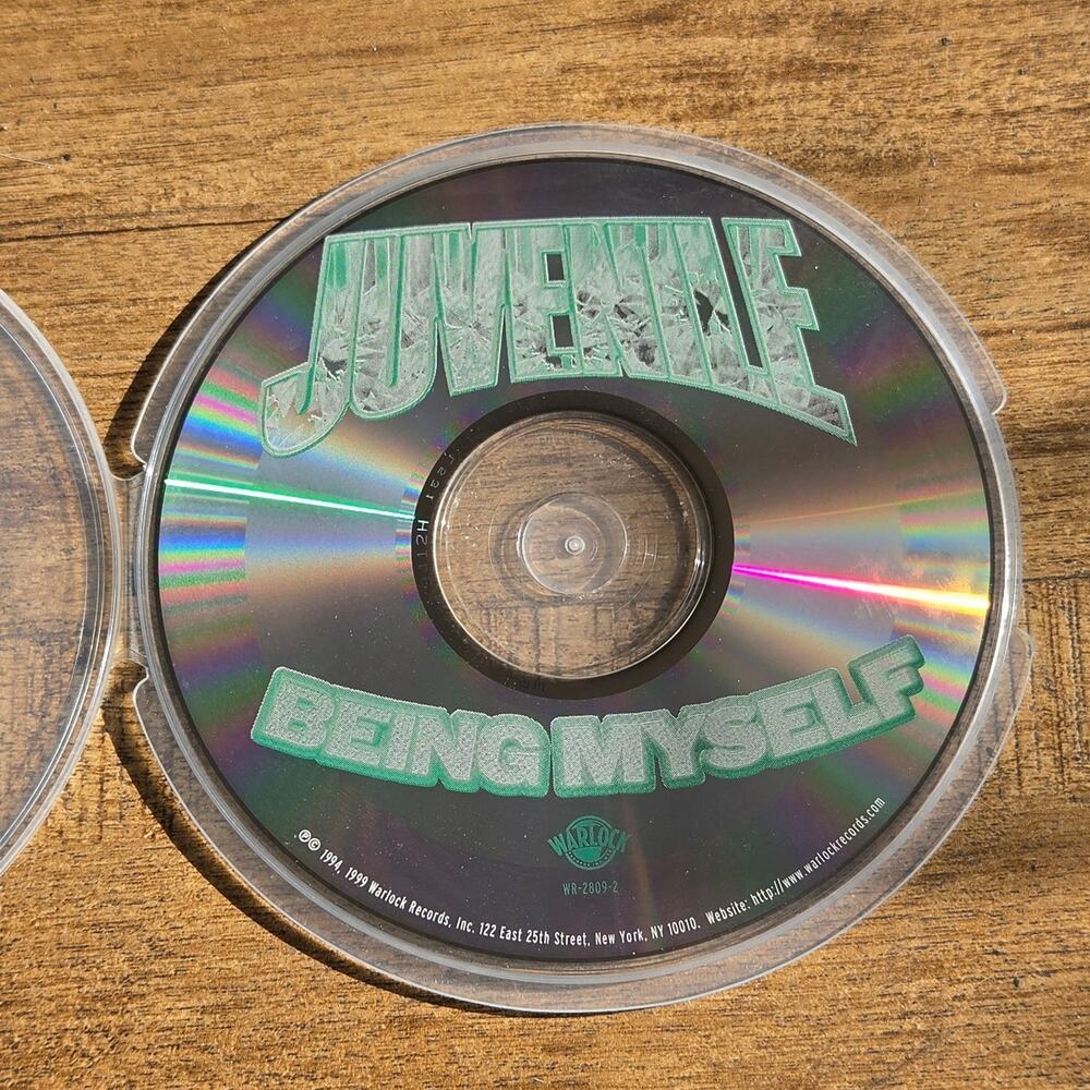 Vtg 1999 Juvenile Being Myself CD Rap Hip Hop